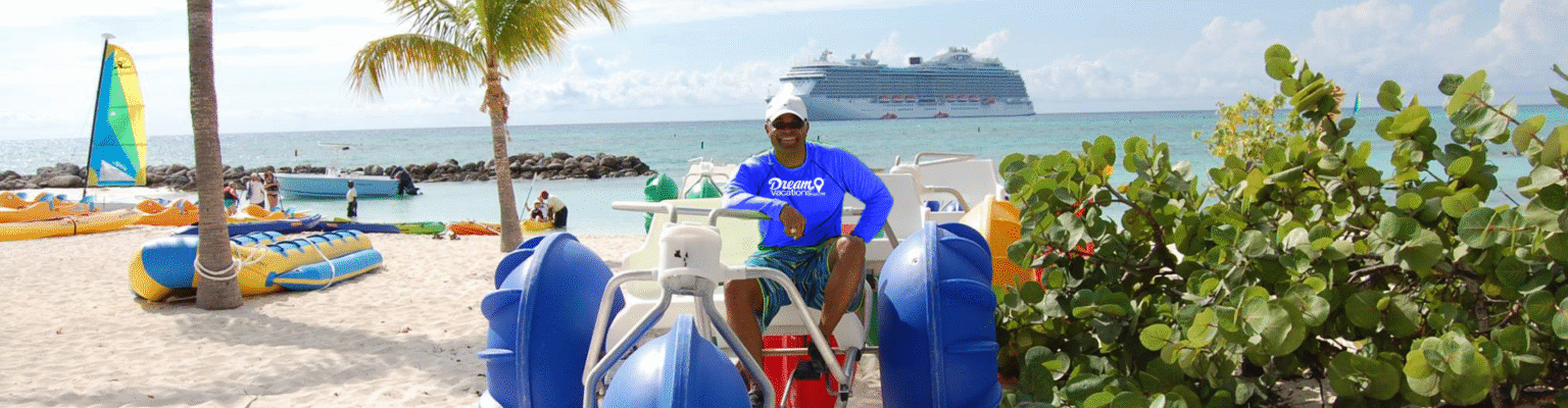 Dream Vacations Background Image