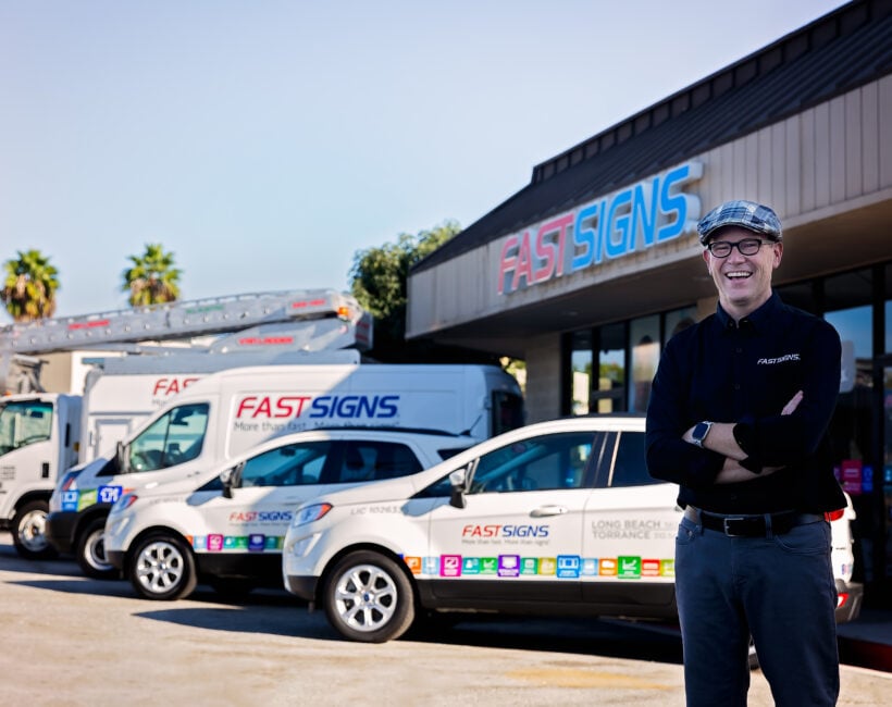 FASTSIGNS franchise owner Stan Gray