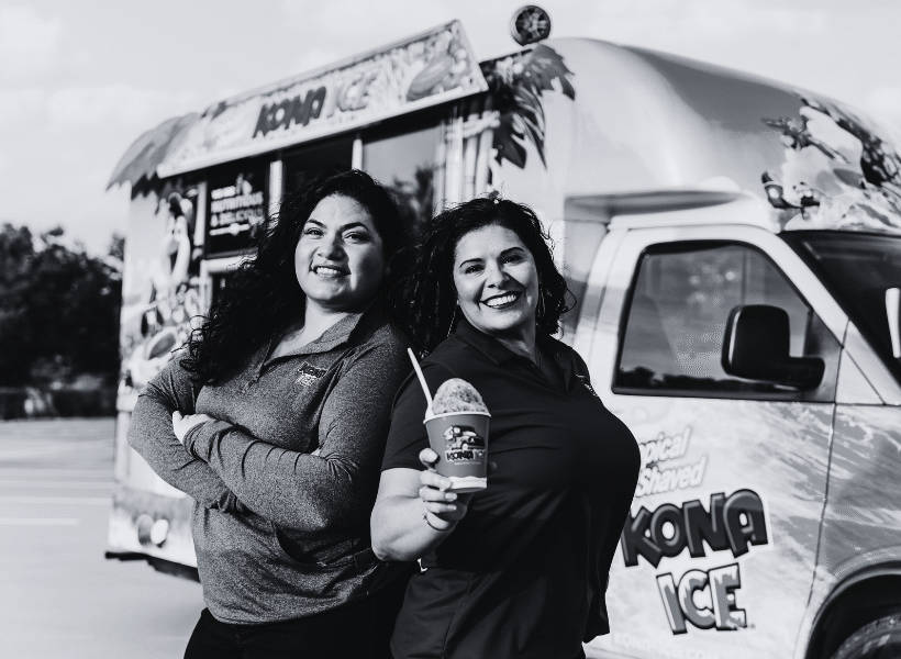 Top Franchises for Women - Kona Ice Franchise Owners
