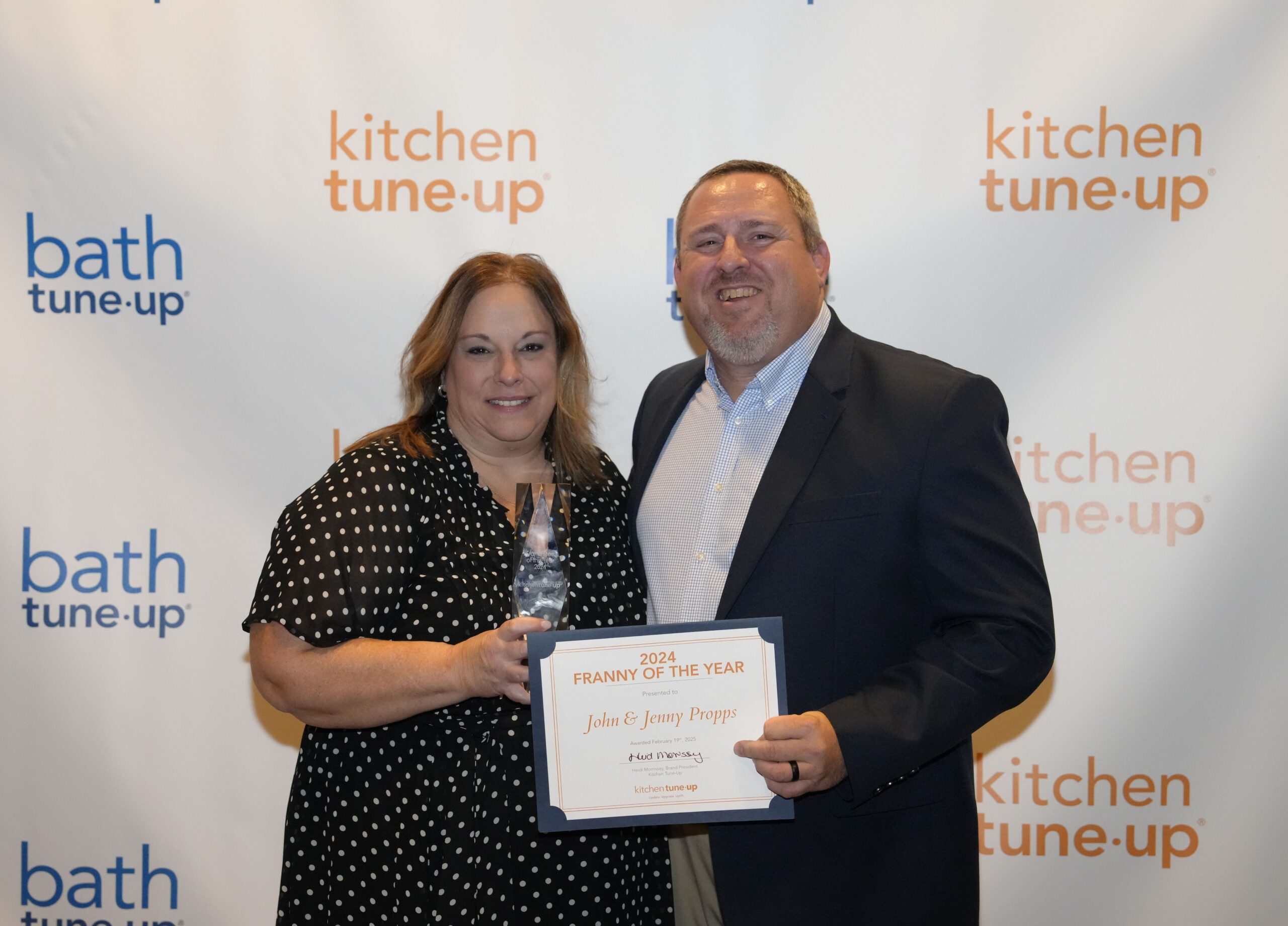 Jenny and John Props celebrate their success in family-owned business