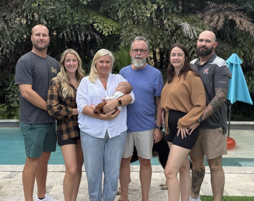 Randi Beesing and her extended family