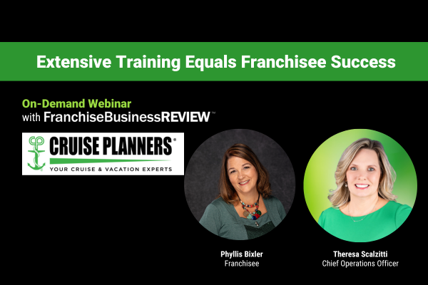 Cruise Planners offers extensive training to franchisees