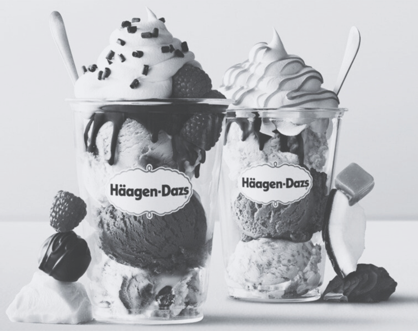 Haagen Daz ice cream