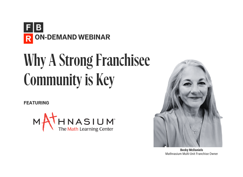 Mathnasium Webinar on Strong Franchisee Community