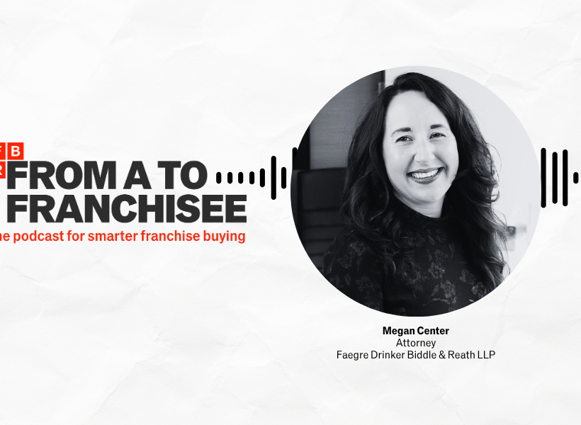 Franchise Agreement podcast episode with Megan Center