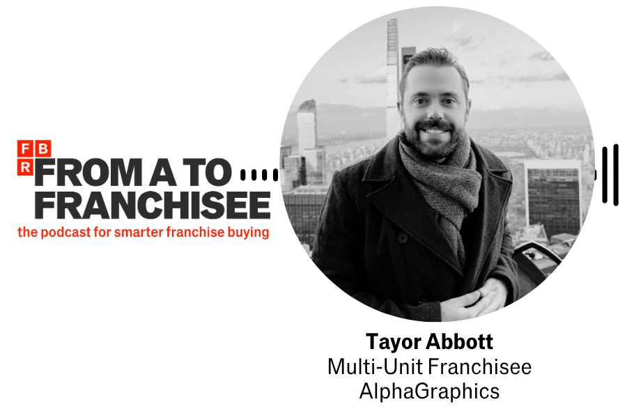 Taylor Abbott discusses buying an existing franchise