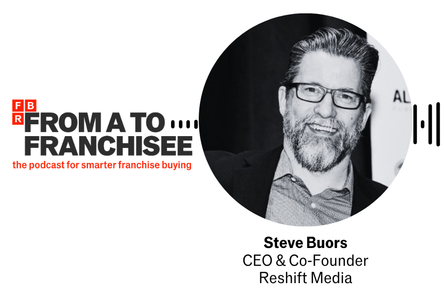 Steve Buors joins the podcast to talk about franchise shopping with AI